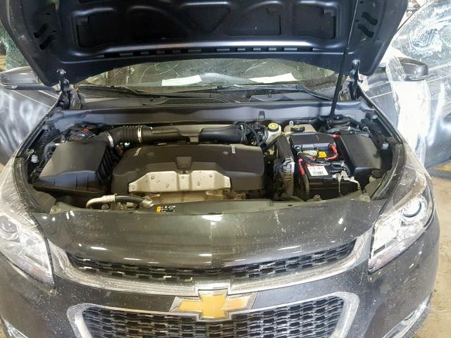 1G11H5SLXEF217912 - 2014 CHEVROLET MALIBU LTZ შავი ფოტო 7