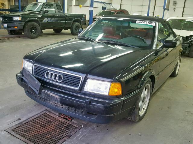 WAUAA88G3WN004974 - 1998 AUDI CABRIOLET BLACK photo 2