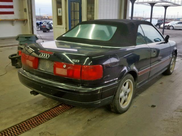 WAUAA88G3WN004974 - 1998 AUDI CABRIOLET BLACK photo 4