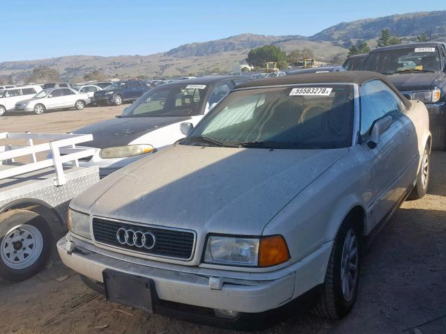 WAUAA88G1VN003000 - 1997 AUDI CABRIOLET WHITE photo 2