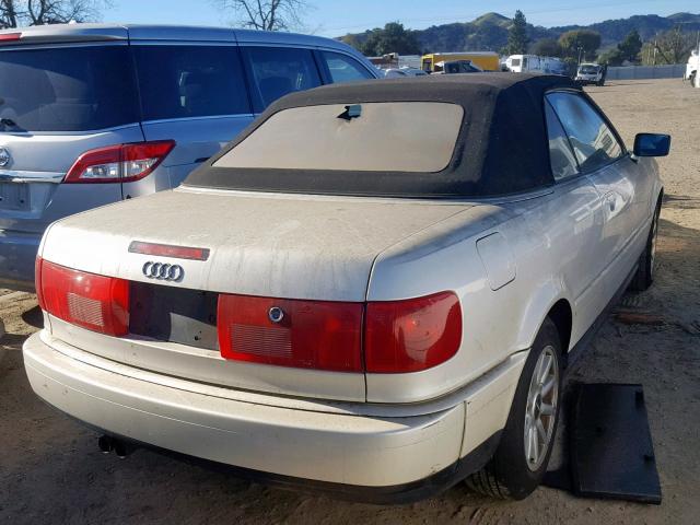 WAUAA88G1VN003000 - 1997 AUDI CABRIOLET WHITE photo 4