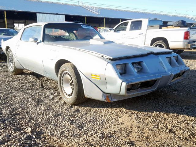 1G2AW87W4BL125200 - 1981 PONTIAC FIREBIRD T BLUE photo 1