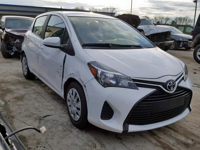 VNKKTUD33HA075378 - 2017 TOYOTA YARIS L WHITE photo 1