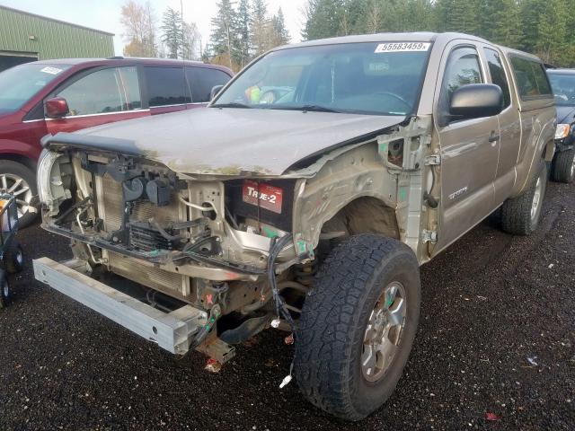 5TETU62N85Z125493 - 2005 TOYOTA TACOMA PRE TAN photo 2