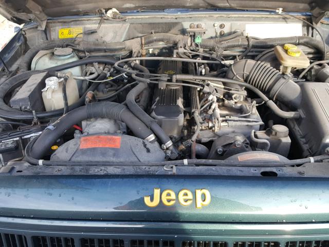 1J4FJ78S9NL149190 - 1992 JEEP CHEROKEE L GREEN photo 7