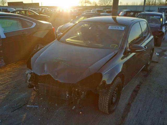 WVWBA7AJ5BW024008 - 2011 VOLKSWAGEN GOLF 黑色 照片 2