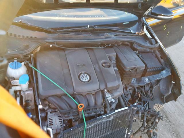 WVWBA7AJ5BW024008 - 2011 VOLKSWAGEN GOLF 黑色 照片 7