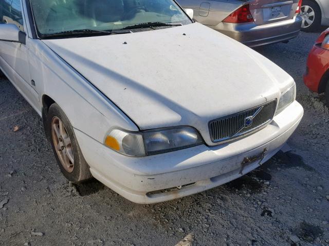 YV1LW61J3Y2634967 - 2000 VOLVO V70 BASE WHITE photo 9