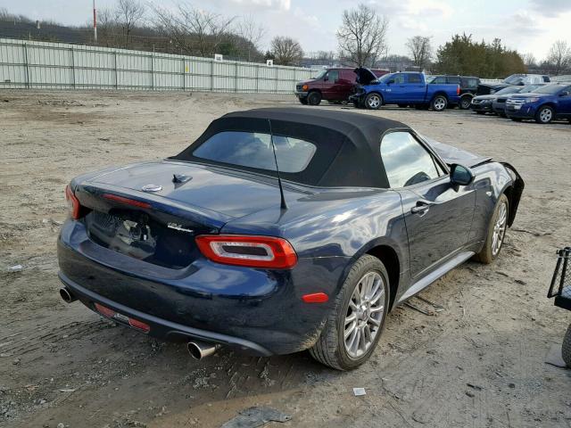 JC1NFAEK0J0139872 - 2018 FIAT 124 SPIDER BLUE photo 4