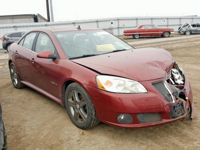 1G2ZM577294119349 - 2009 PONTIAC G6 GXP PURPLE photo 1