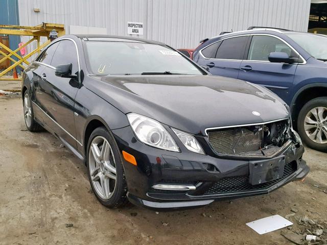 WDDKJ7DB0CF148795 - 2012 MERCEDES-BENZ E 550 BLACK photo 1