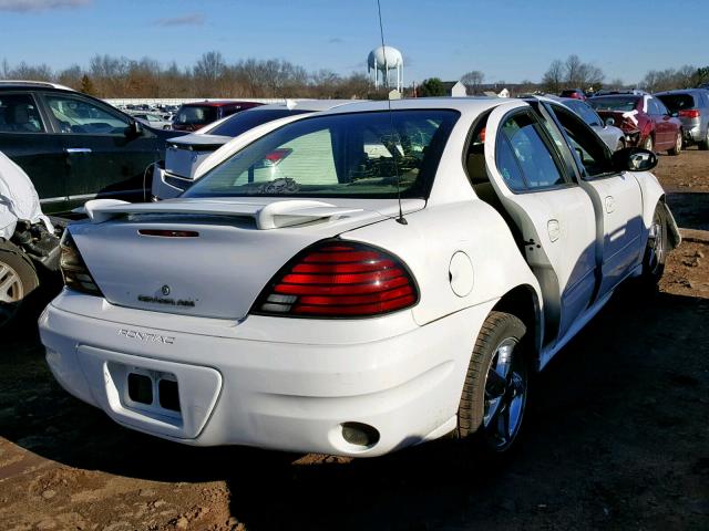 1G2NF52F93C202295 - 2003 PONTIAC GRAND AM S WHITE photo 4
