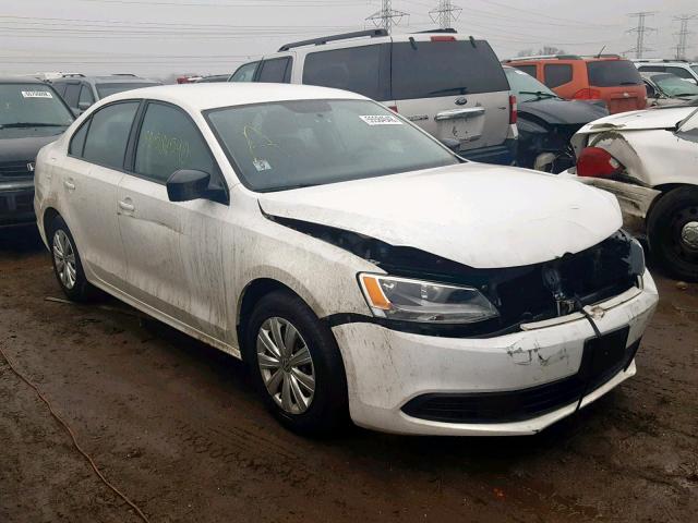 3VW2K7AJ0DM209810 - 2013 VOLKSWAGEN JETTA BASE 白色 照片 1