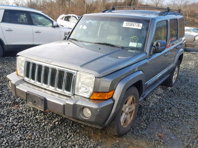 1J8HG48K97C573704 - 2007 JEEP COMMANDER GRAY photo 2