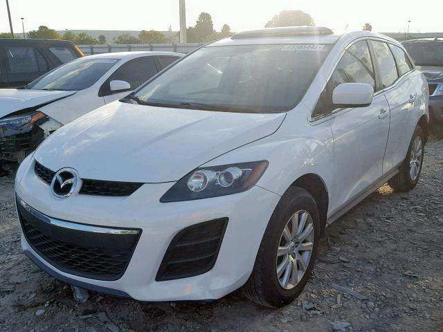 JM3ER2W51A0337313 - 2010 MAZDA CX-7 WHITE photo 2