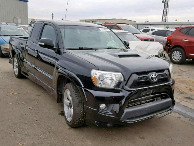 5TFTU4CN7CX001383 - 2012 TOYOTA TACOMA X-R BLACK photo 1