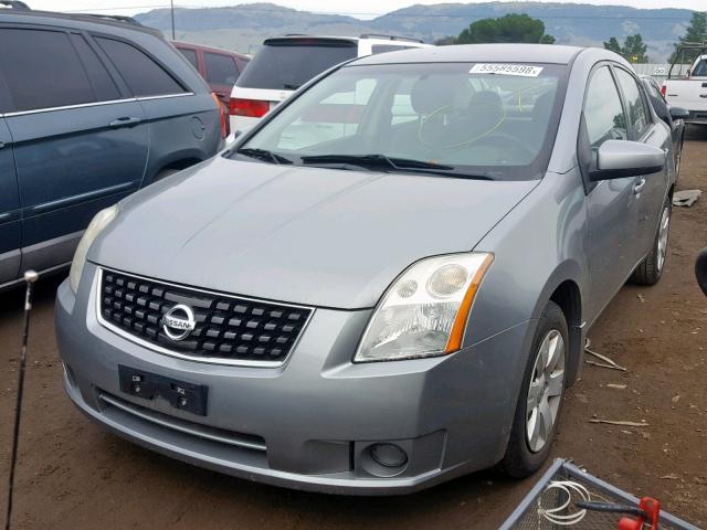 3N1AB61E69L695616 - 2009 NISSAN SENTRA 2.0 SILVER photo 2