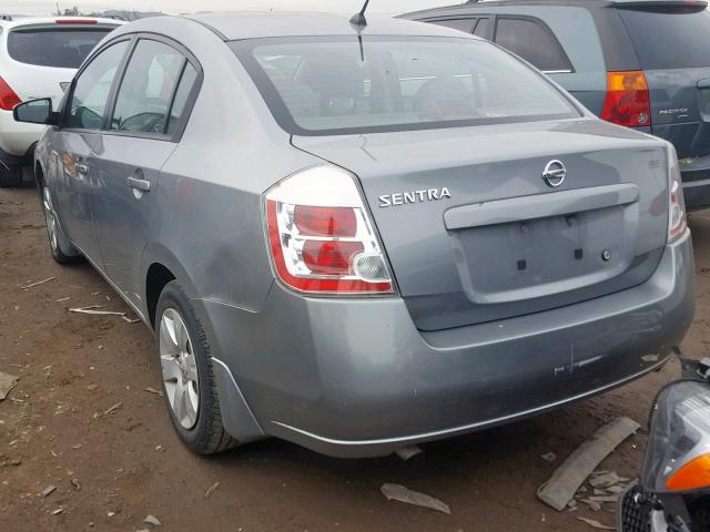 3N1AB61E69L695616 - 2009 NISSAN SENTRA 2.0 SILVER photo 3