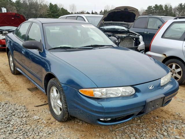 1G3NL52F23C230279 - 2003 OLDSMOBILE ALERO GL BLUE photo 1