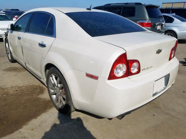 1G1ZE5E72AF123334 - 2010 CHEVROLET MALIBU LTZ თეთრი ფოტო 3