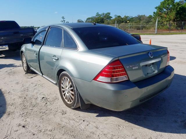 1MEHM42137G612536 - 2007 MERCURY MONTEGO PR 绿色 照片 3
