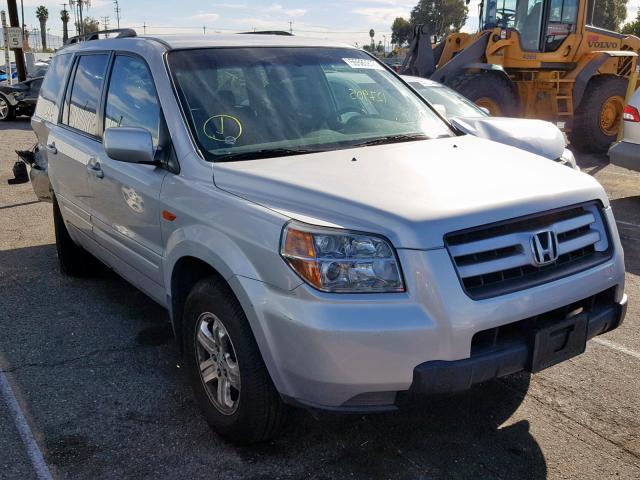 5FNYF28298B024832 - 2008 HONDA PILOT VP SILVER photo 1