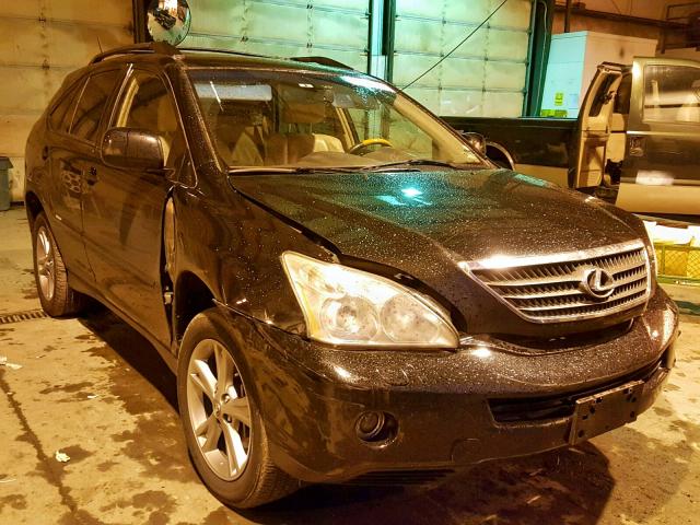 JTJGW31U872003028 - 2007 LEXUS RX 400H BLACK photo 1