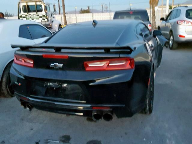 1G1FK1R66J0116623 - 2018 CHEVROLET CAMARO ZL1 黑色 照片 4