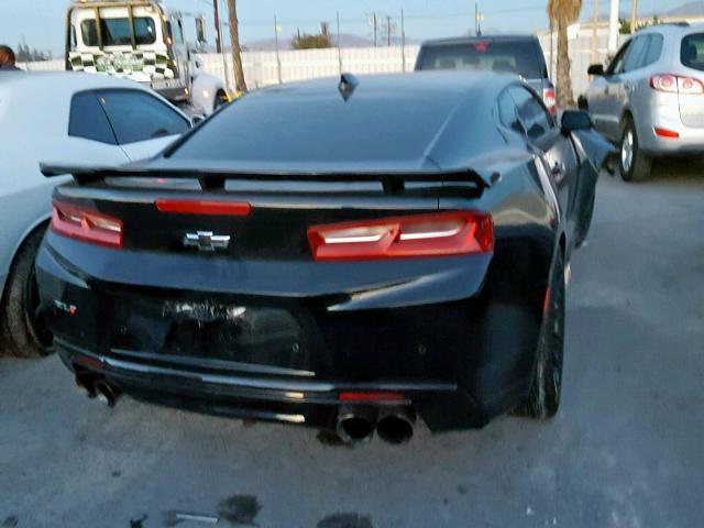 1G1FK1R66J0116623 - 2018 CHEVROLET CAMARO ZL1 BLACK photo 4