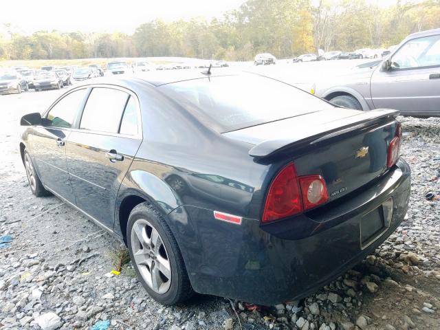 1G1ZH57B29F180122 - 2009 CHEVROLET MALIBU 1LT 黑色 照片 3