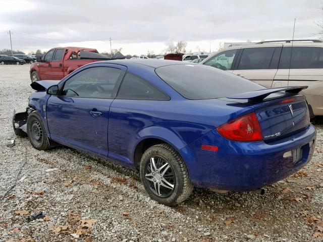 1G2AL15F377163956 - 2007 PONTIAC G5 BLUE photo 3