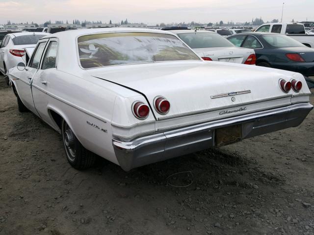 155695L184402 - 1965 CHEVROLET BEL AIR WHITE photo 3