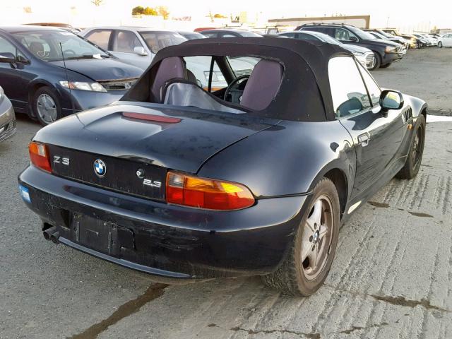 4USCH9335XLF80884 - 1999 BMW Z3 2.3 BLACK photo 4