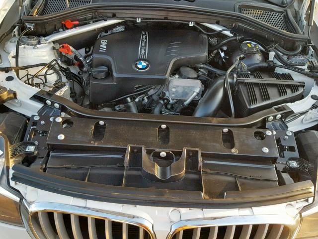 5UXWZ7C54H0U47392 - 2017 BMW X3 SDRIVE2 WHITE photo 7