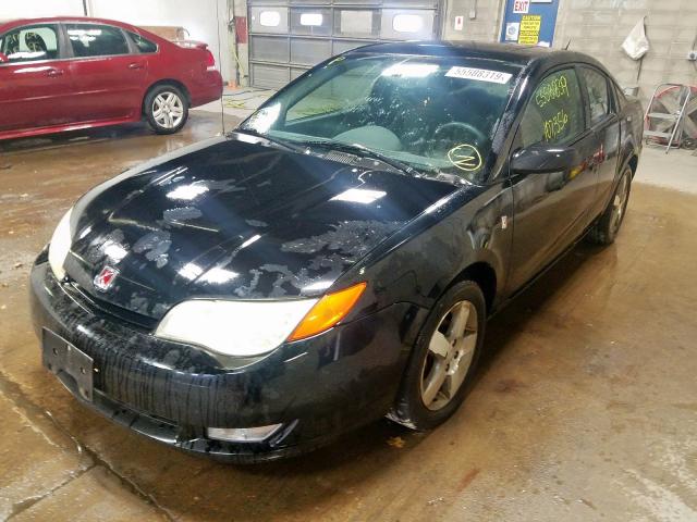1G8AW15FX7Z118823 - 2007 SATURN ION LEVEL BLACK photo 2