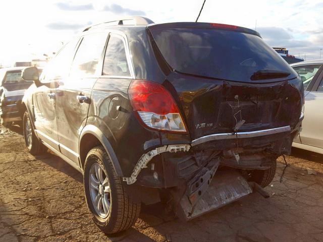 3GSCL33P68S700516 - 2008 SATURN VUE XE BLACK photo 3