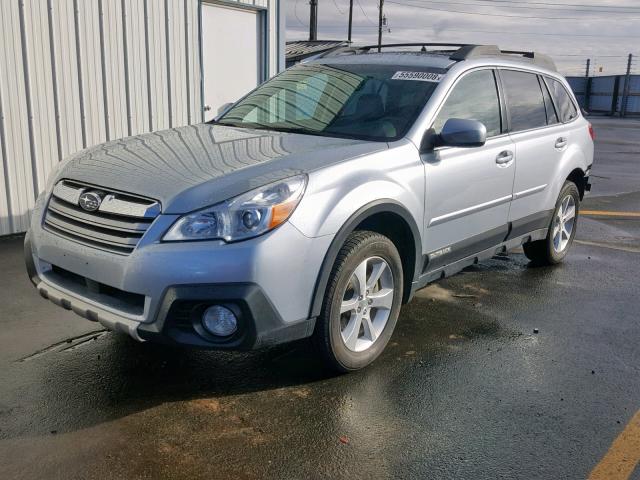 4S4BRDPC8D2244054 - 2013 SUBARU OUTBACK 3. SILVER photo 2