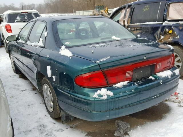 2G4WB55KX11272990 - 2001 BUICK REGAL LS GREEN photo 3