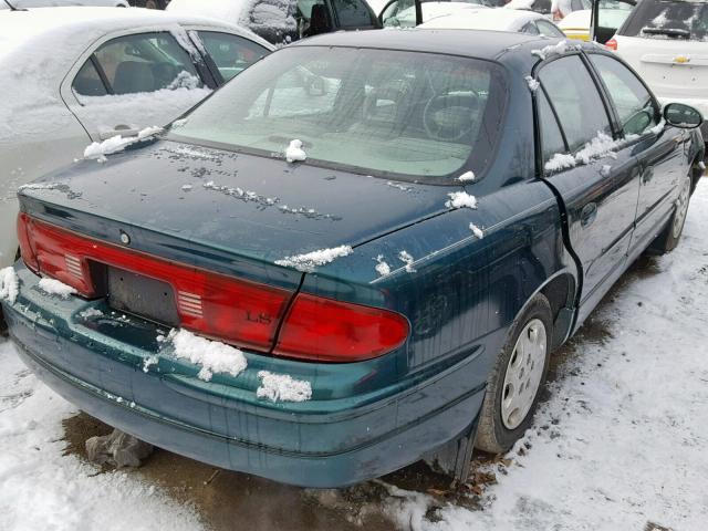 2G4WB55KX11272990 - 2001 BUICK REGAL LS GREEN photo 4