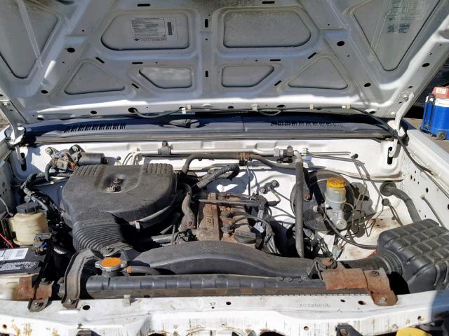 1N6DD21S7XC326806 - 1999 NISSAN FRONTIER X WHITE photo 7