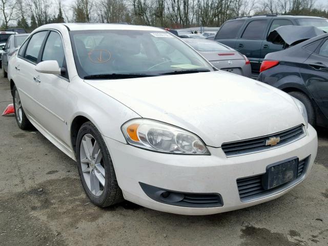 2G1WU57M391212115 - 2009 CHEVROLET IMPALA LTZ WHITE photo 1