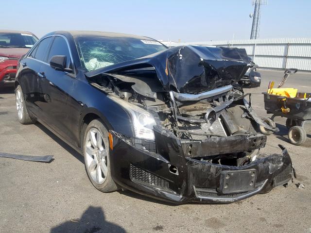 1G6AA5RA1D0132817 - 2013 CADILLAC ATS BLACK photo 1