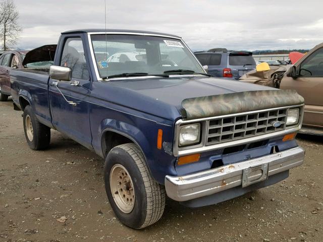 1FTBR10S5EUC05822 - 1984 FORD RANGER BLUE photo 1