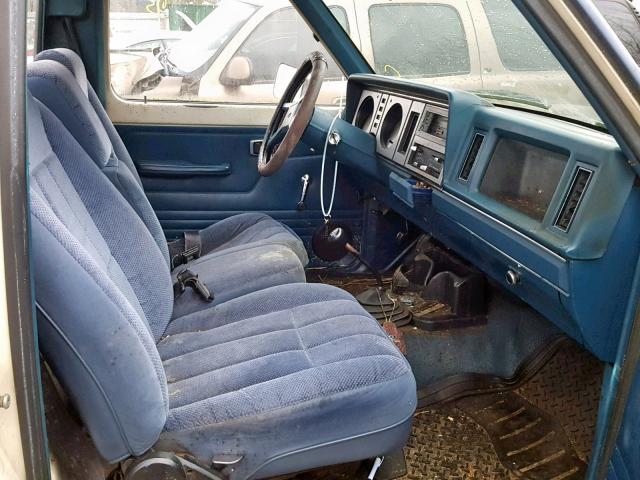 1FTBR10S5EUC05822 - 1984 FORD RANGER BLUE photo 5