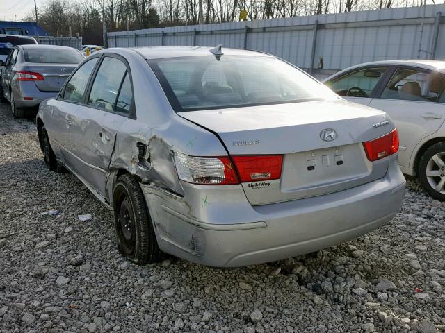 5NPET4AC5AH598510 - 2010 HYUNDAI SONATA GLS GRAY photo 3