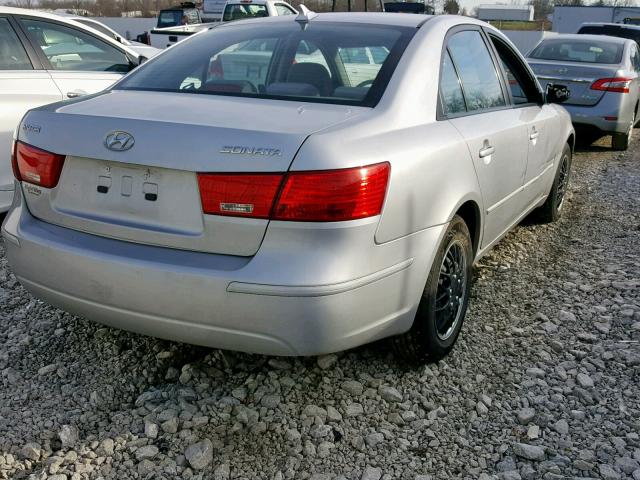 5NPET4AC5AH598510 - 2010 HYUNDAI SONATA GLS GRAY photo 4