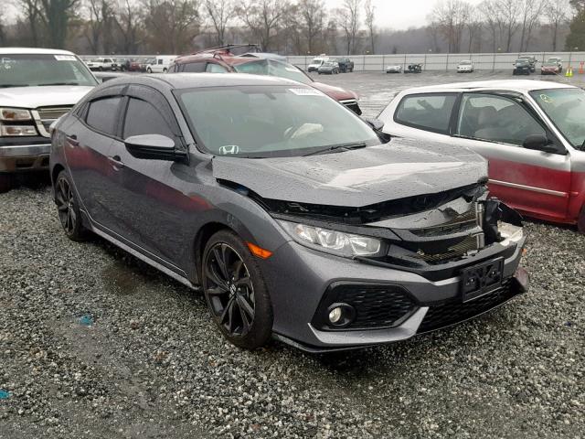 SHHFK7H44HU218720 - 2017 HONDA CIVIC SPOR GRAY photo 1