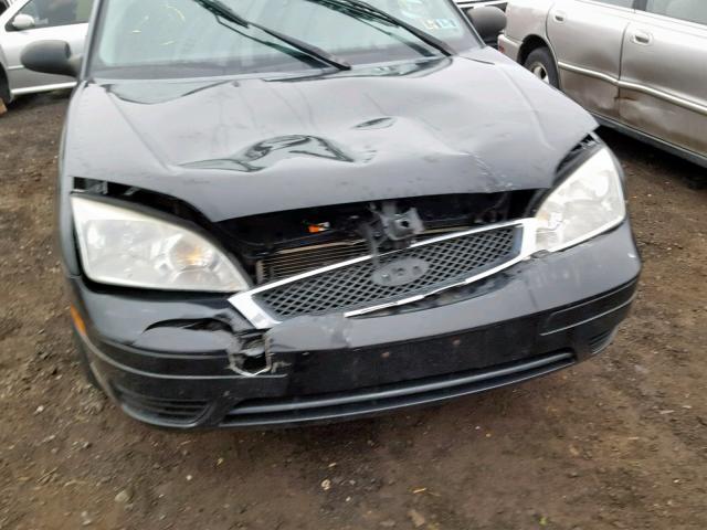 1FAFP37N17W331059 - 2007 FORD FOCUS ZX5 BLACK photo 9