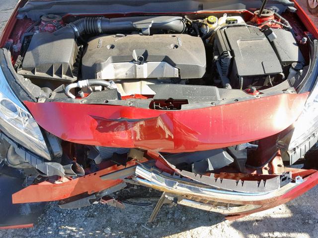 1G11C5SL3EF172035 - 2014 CHEVROLET MALIBU 1LT წითელი ფოტო 7