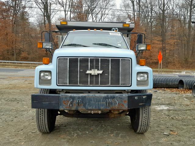 1GBM7H1C6XJ105736 - 1999 CHEVROLET C-SERIES C BLUE photo 9